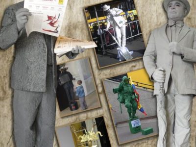 estatuas humanas